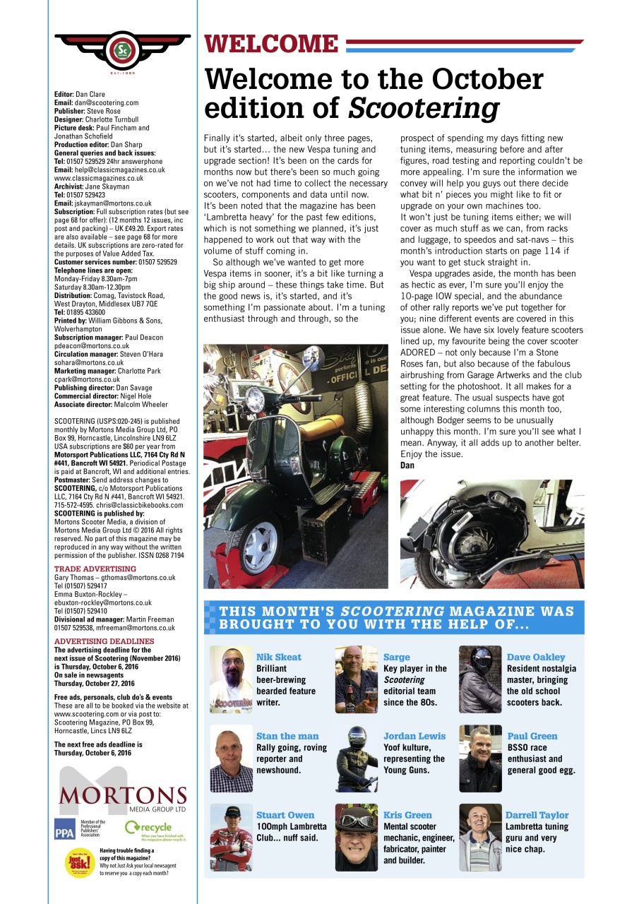 Scootering Preview Pages