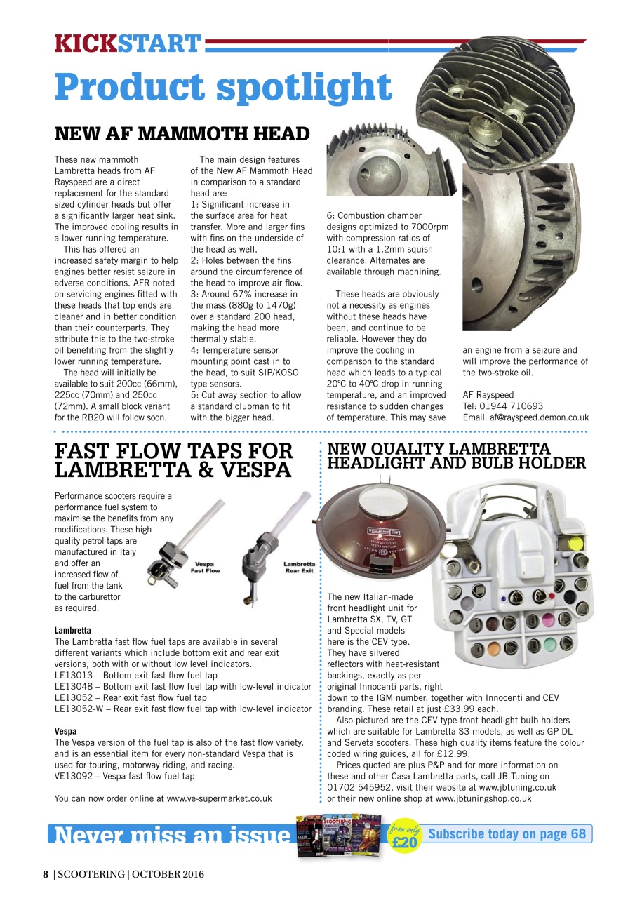 Scootering Preview Pages