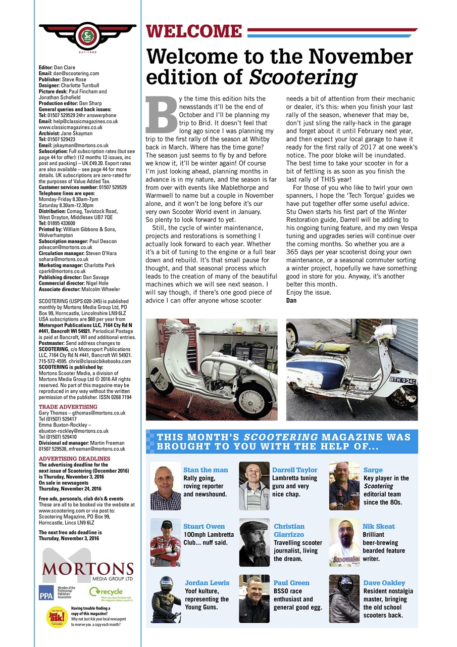 Scootering Preview Pages