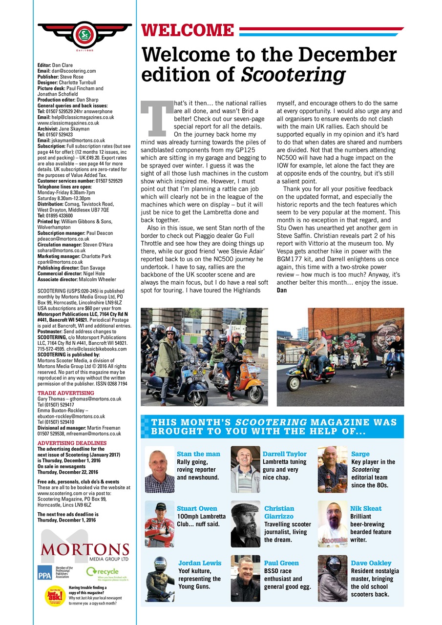 Scootering Preview Pages