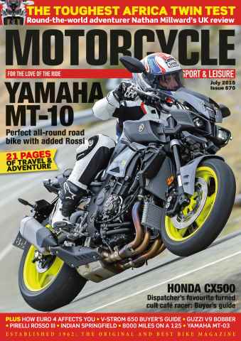 Motorcycle Sport & Leisure issue July 2016