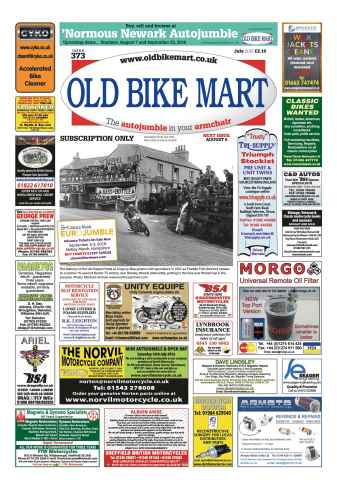 Old Bike Mart issue July 2016