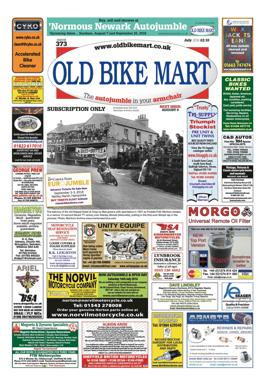 Old Bike Mart Preview Pages