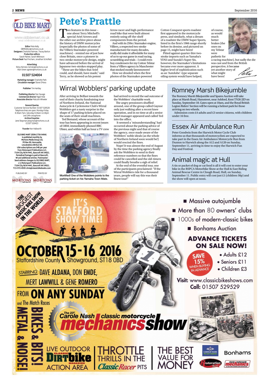 Old Bike Mart Preview Pages