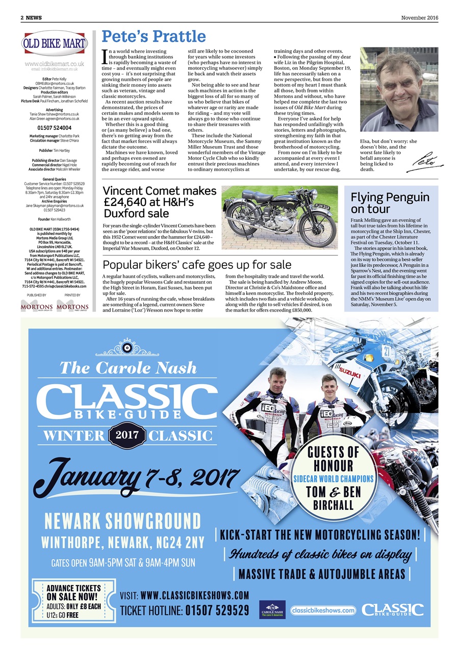 Old Bike Mart Preview Pages
