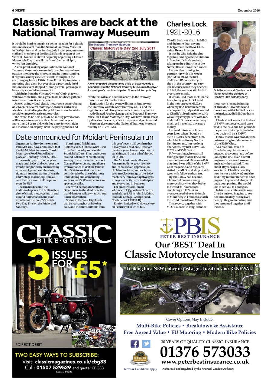 Old Bike Mart Preview Pages