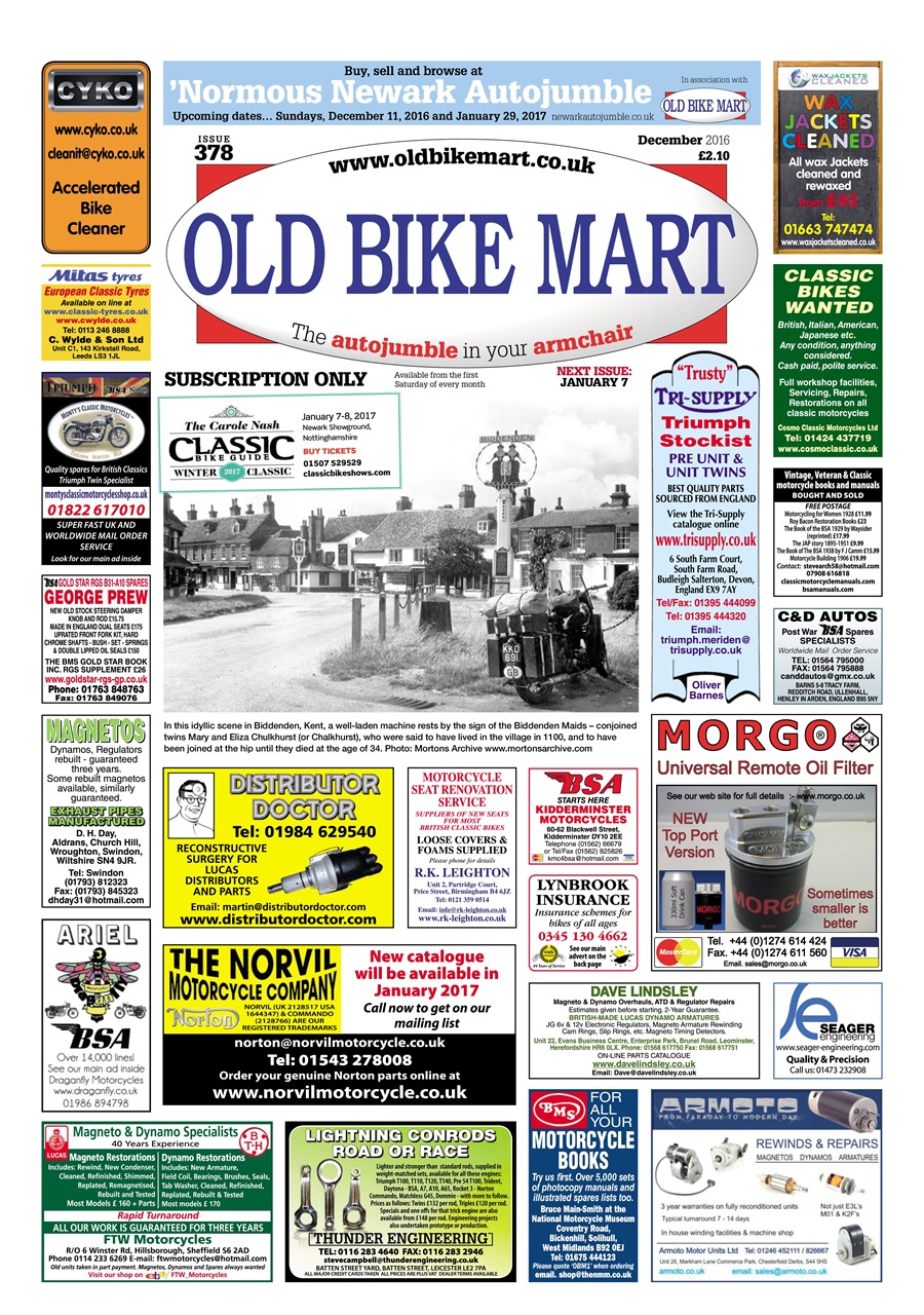 Old Bike Mart Preview Pages