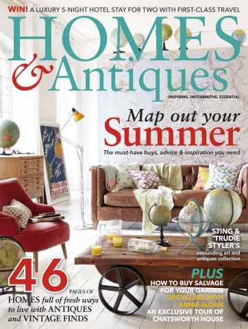 Homes & Antiques Magazine issue June 2016