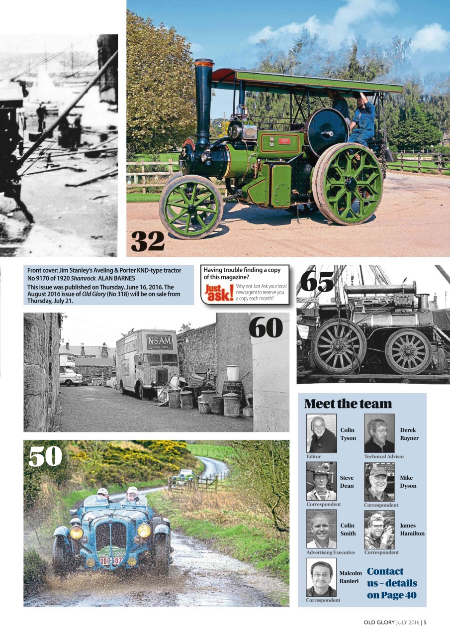 Old Glory Magazine Preview Pages