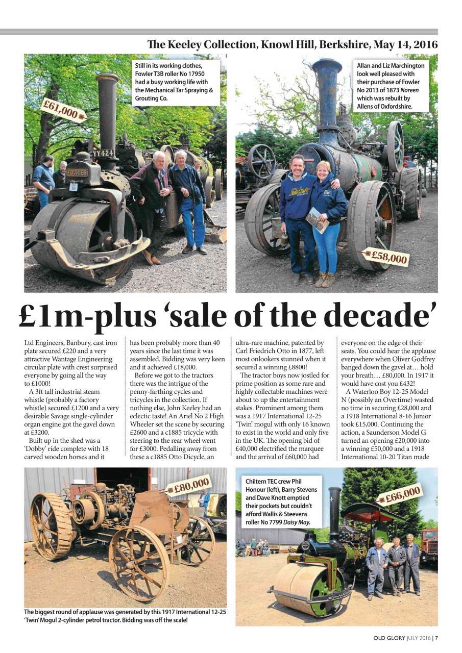 Old Glory Magazine Preview Pages