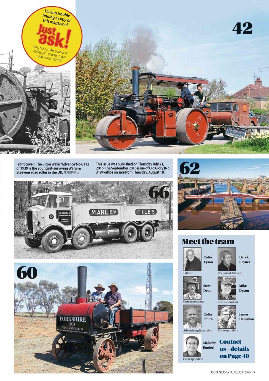 Old Glory Magazine Preview Pages