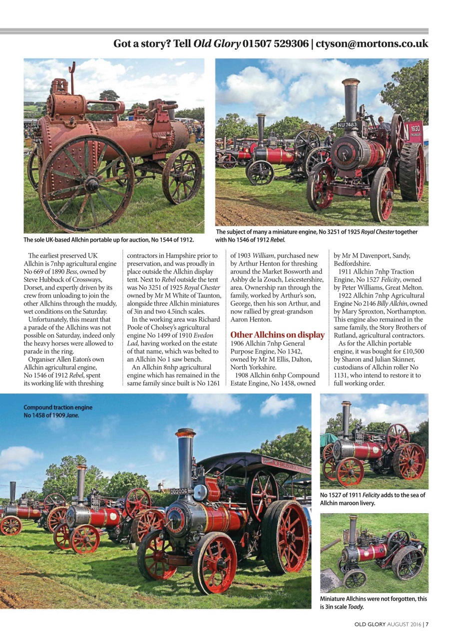 Old Glory Magazine Preview Pages