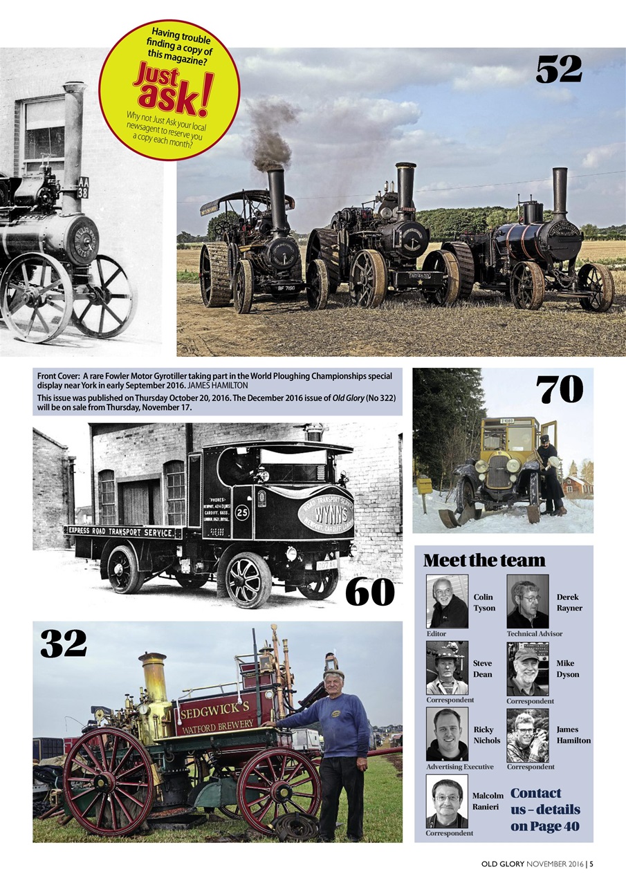 Old Glory Magazine Preview Pages