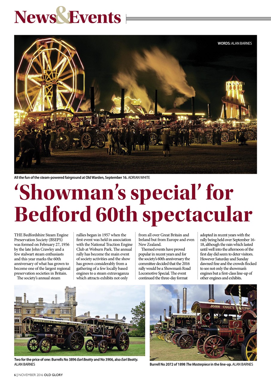 Old Glory Magazine Preview Pages