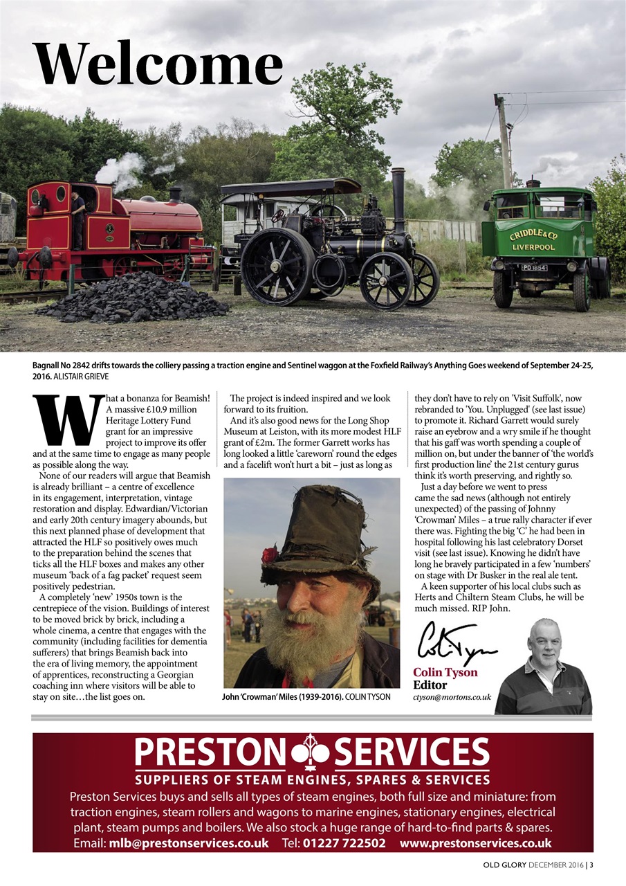 Old Glory Magazine Preview Pages