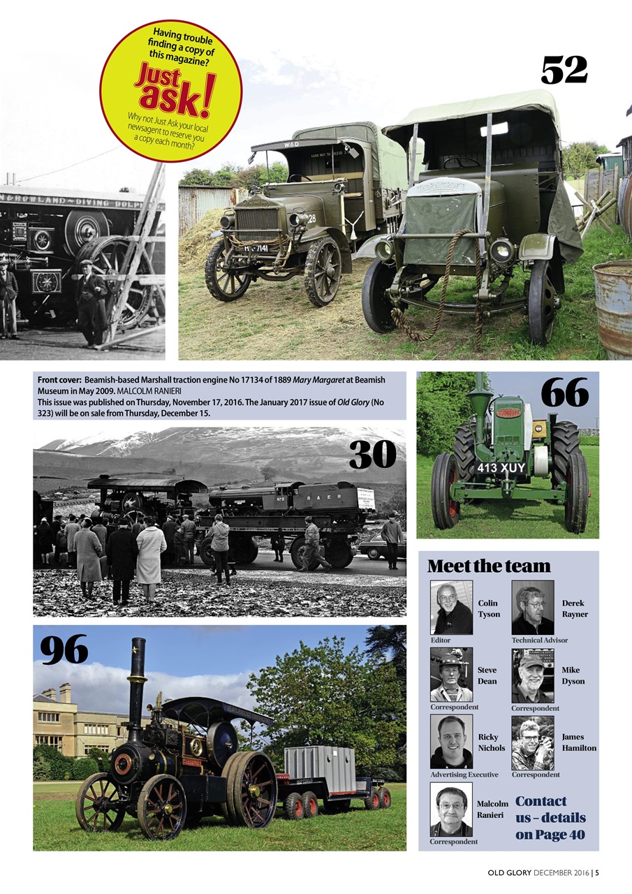 Old Glory Magazine Preview Pages