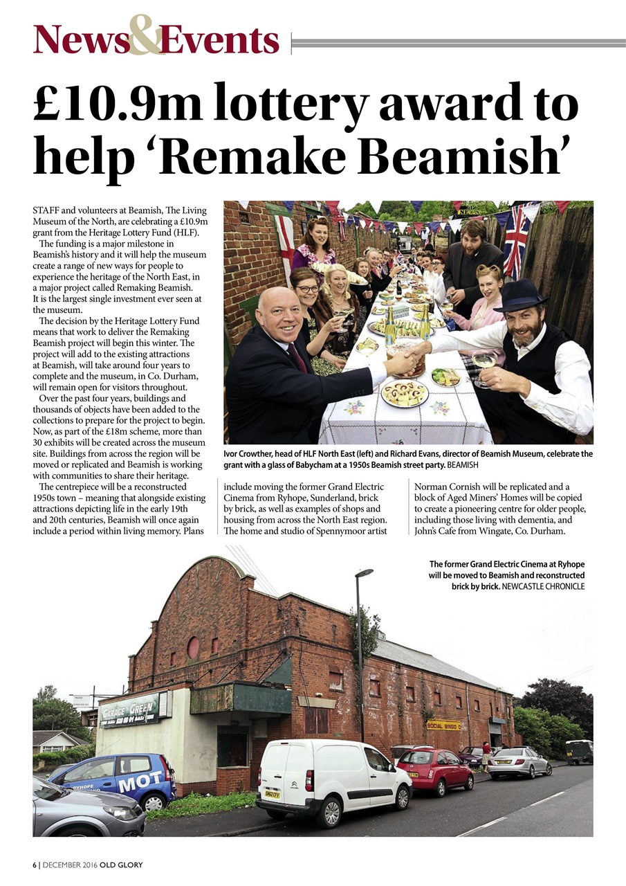 Old Glory Magazine Preview Pages