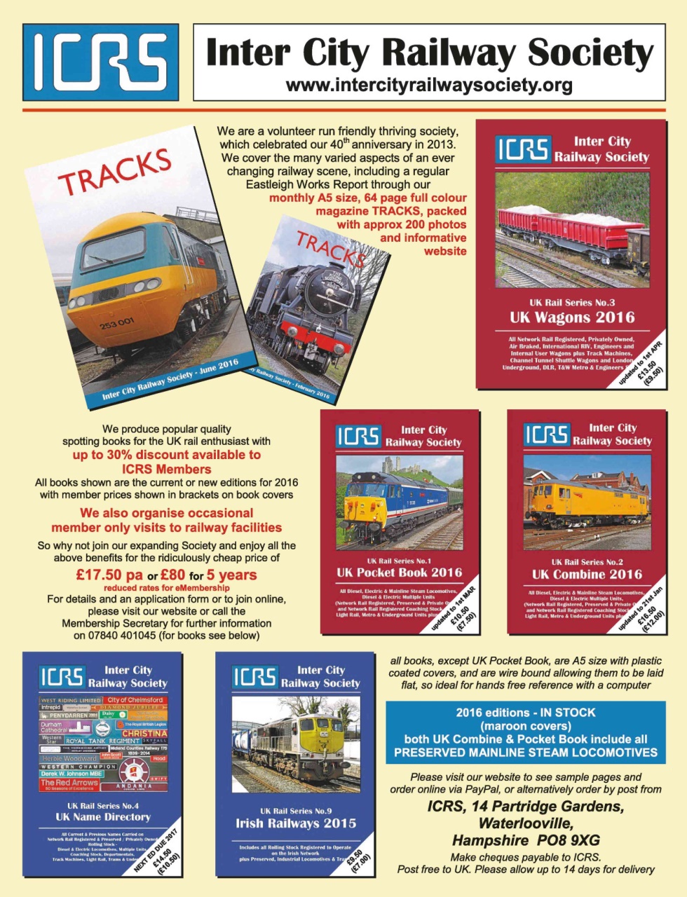 Rail Express Preview Pages