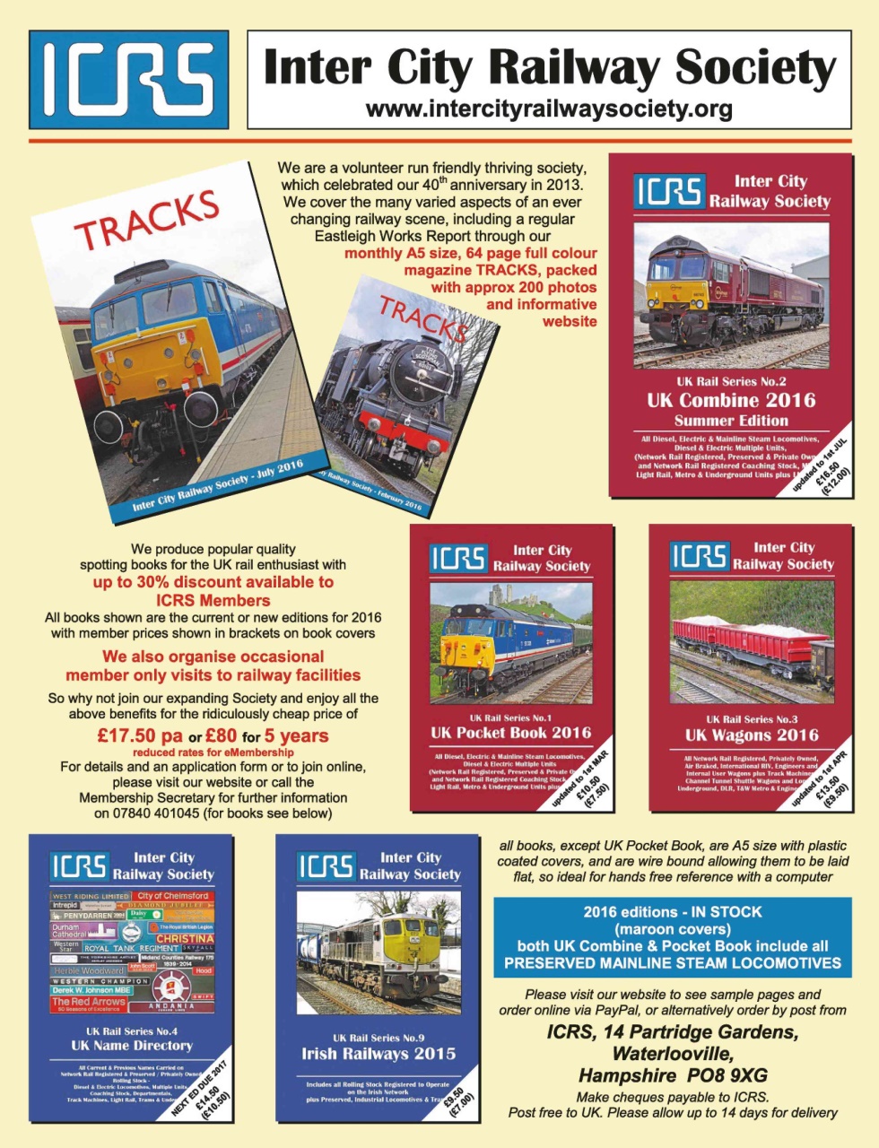 Rail Express Preview Pages