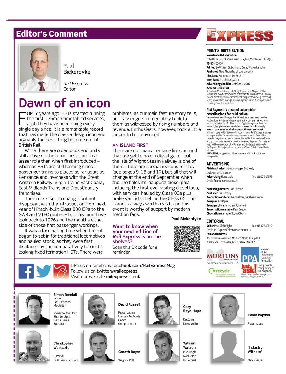 Rail Express Preview Pages