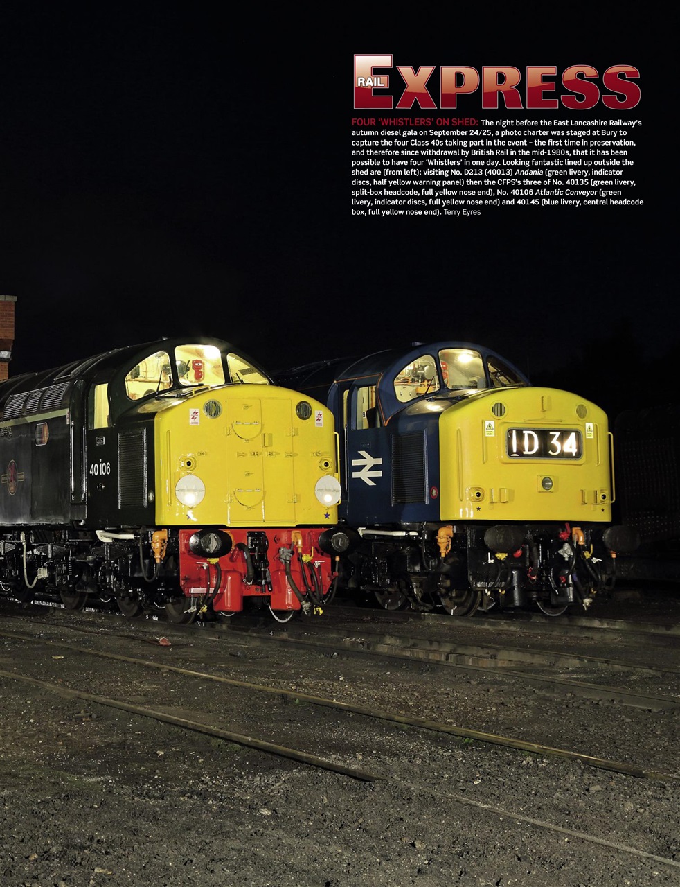 Rail Express Preview Pages