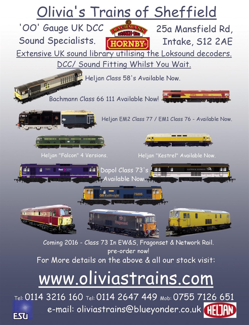 Rail Express Preview Pages