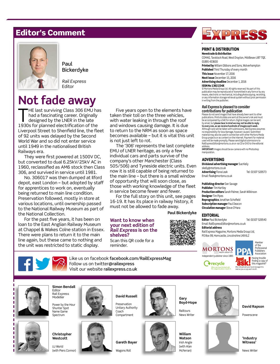 Rail Express Preview Pages