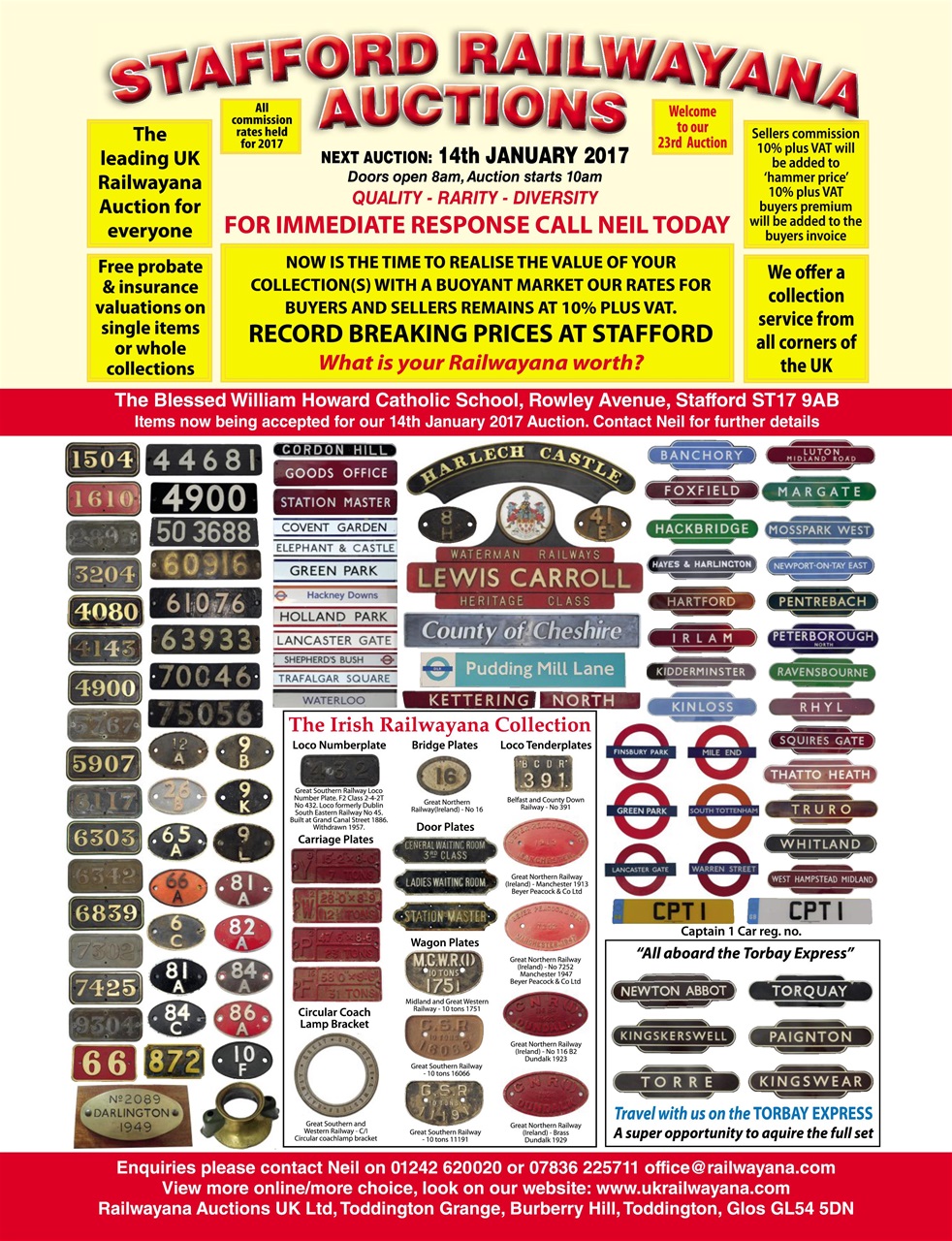 Rail Express Preview Pages