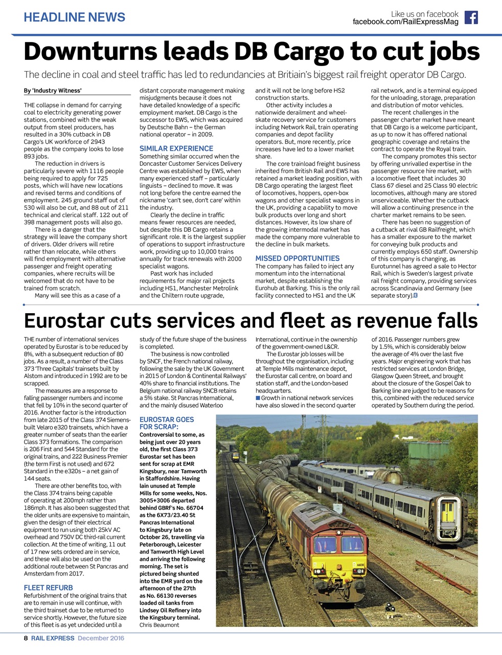 Rail Express Preview Pages