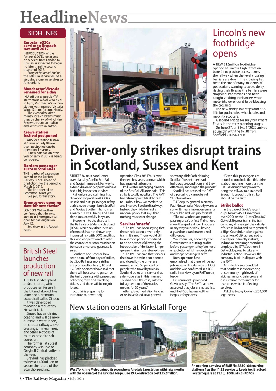 Railway Magazine Preview Pages