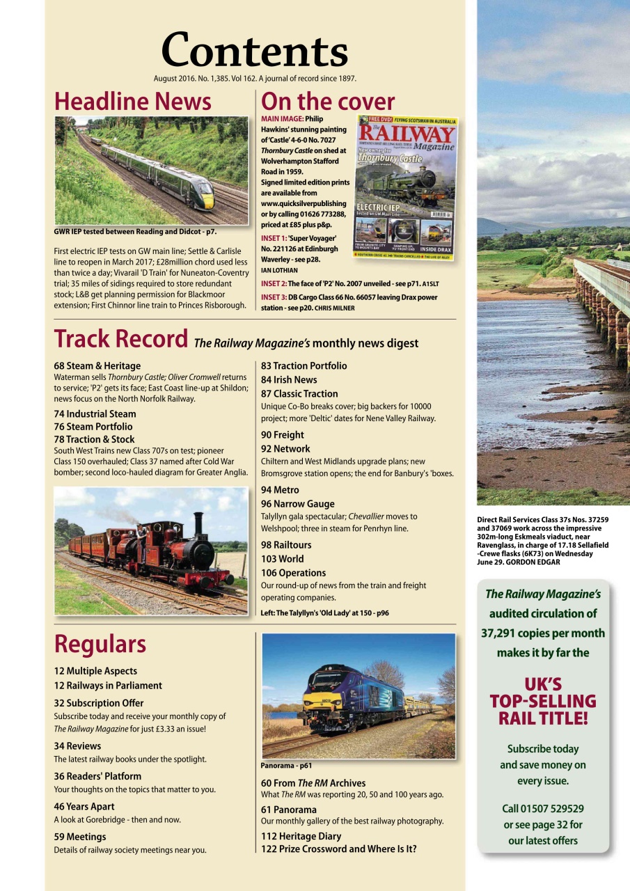 Railway Magazine Preview Pages