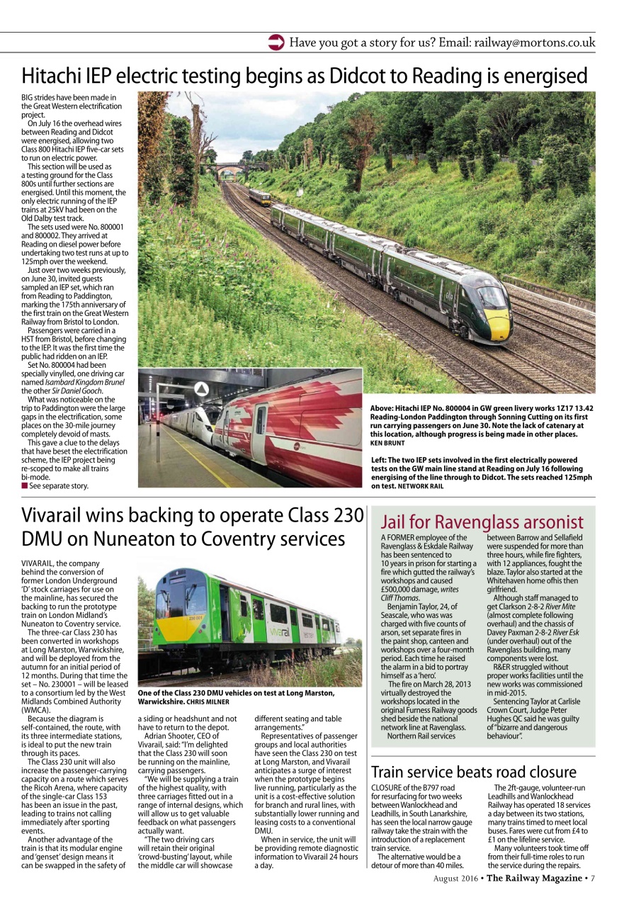 Railway Magazine Preview Pages