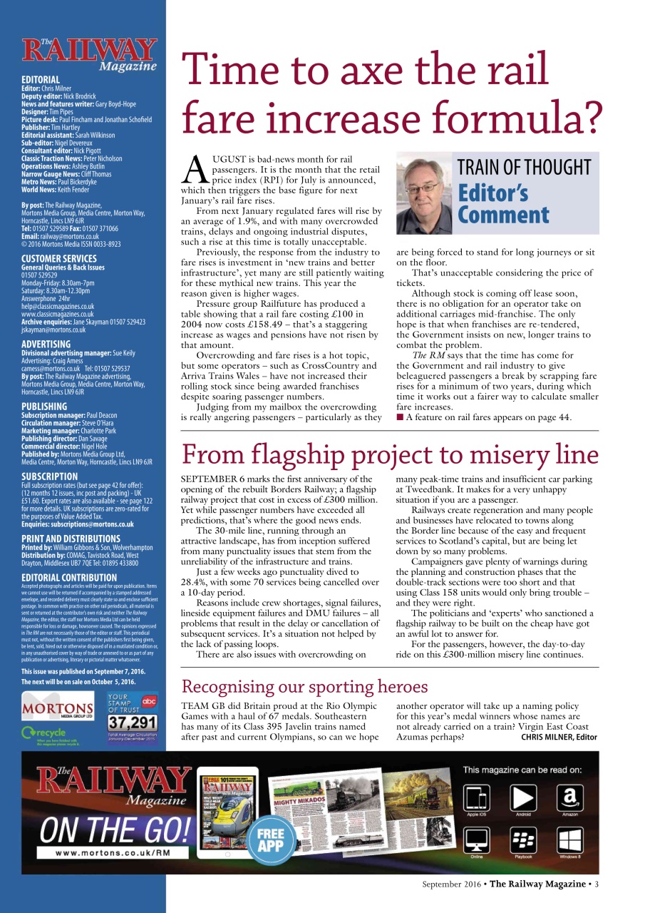 Railway Magazine Preview Pages