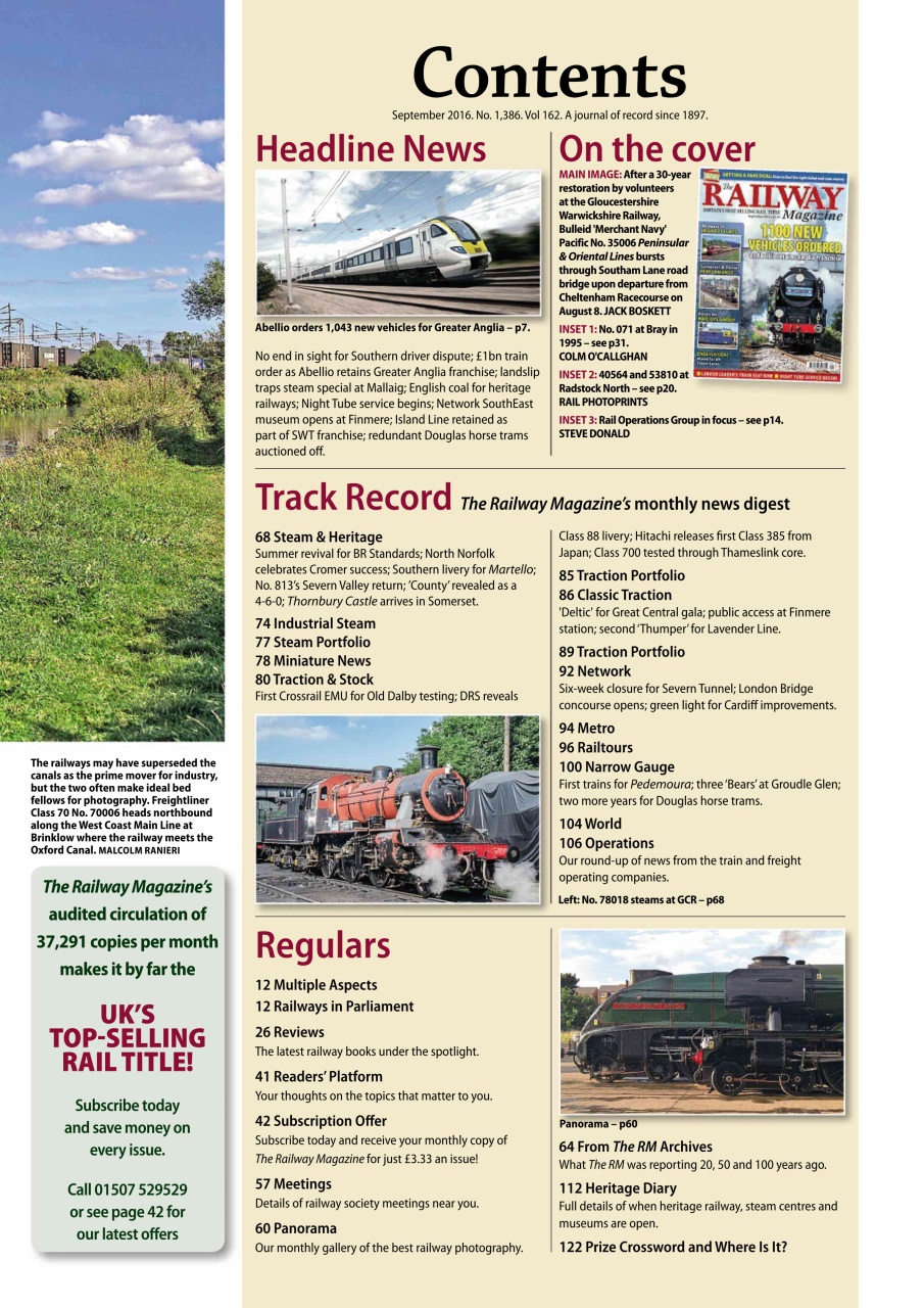 Railway Magazine Preview Pages