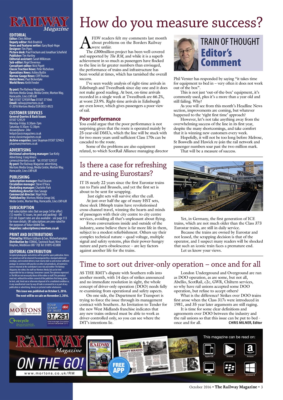 Railway Magazine Preview Pages