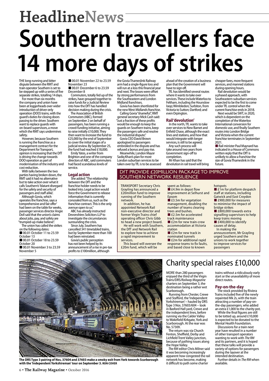 Railway Magazine Preview Pages