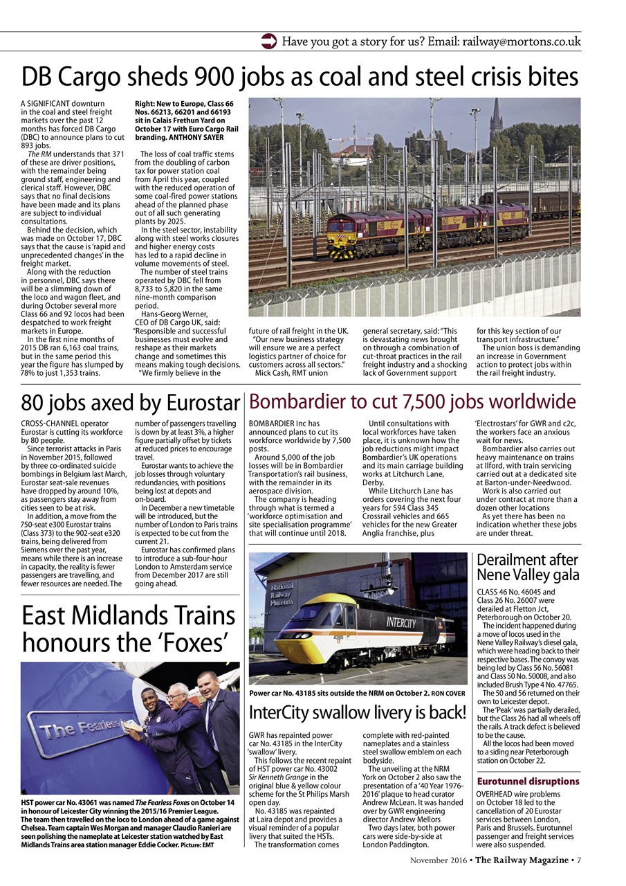 Railway Magazine Preview Pages