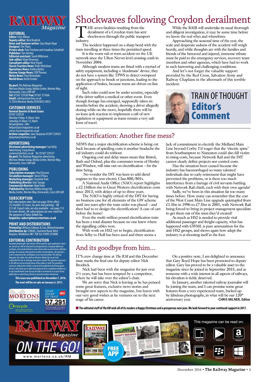 Railway Magazine Preview Pages