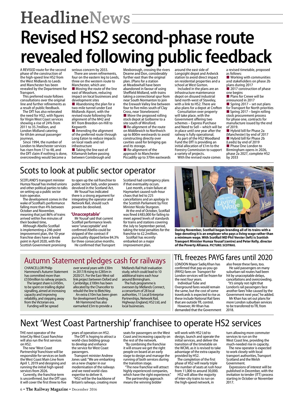 Railway Magazine Preview Pages