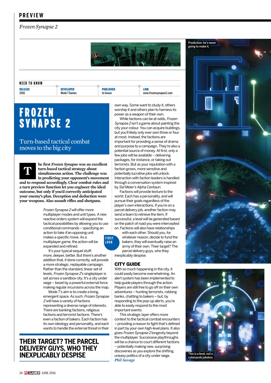 PC Gamer (UK Edition) Preview Pages