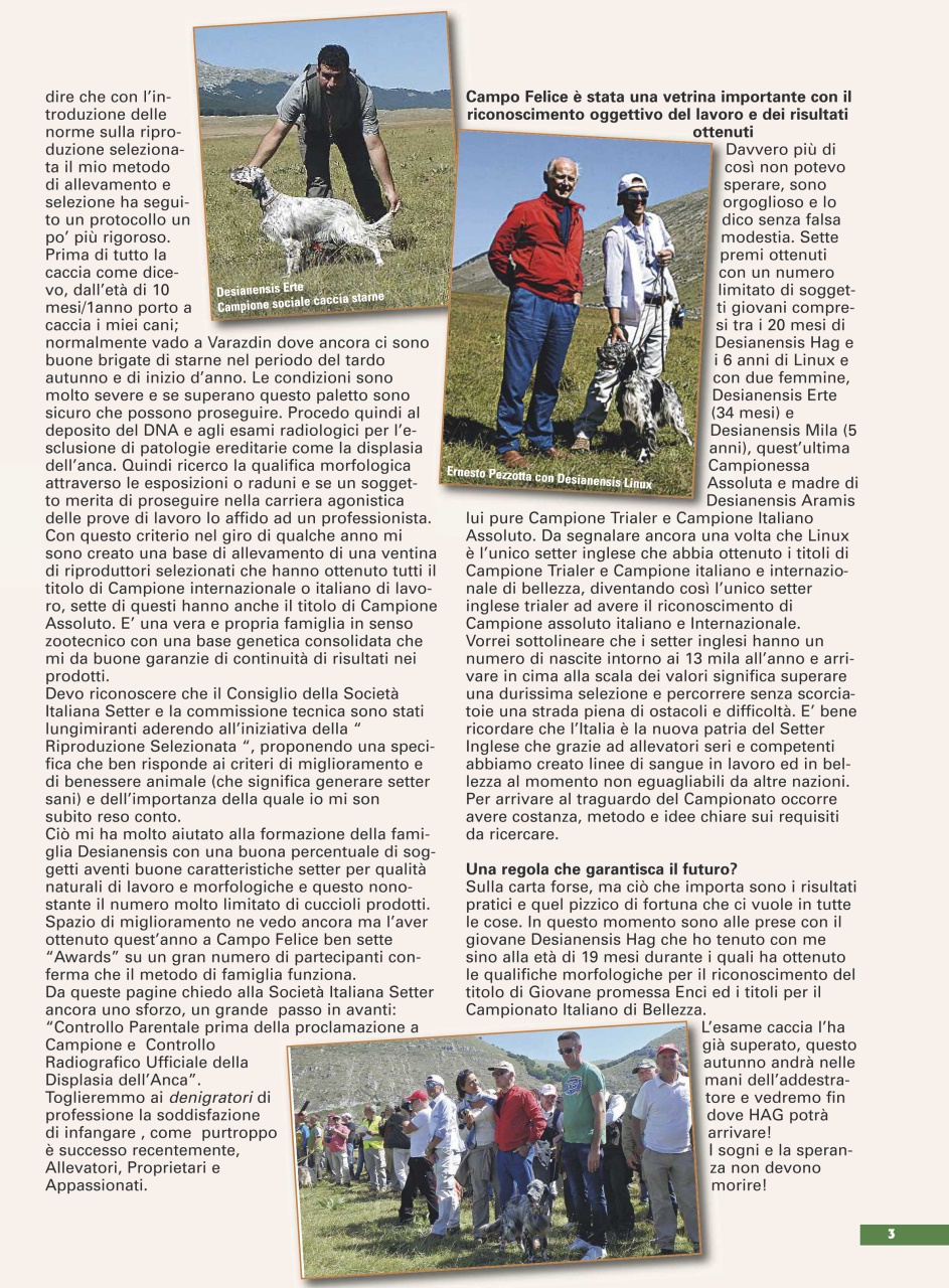 La Gazzetta Della Cinofilia Venatoria Preview Pages