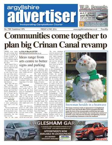 Argyllshire Advertiser issue 6th May 2016