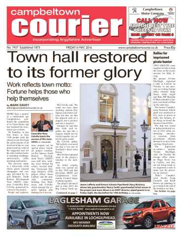 Campbeltown Courier issue 6th May 2016
