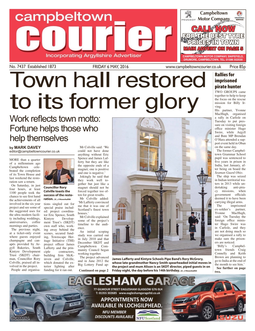 Campbeltown Courier Preview Pages