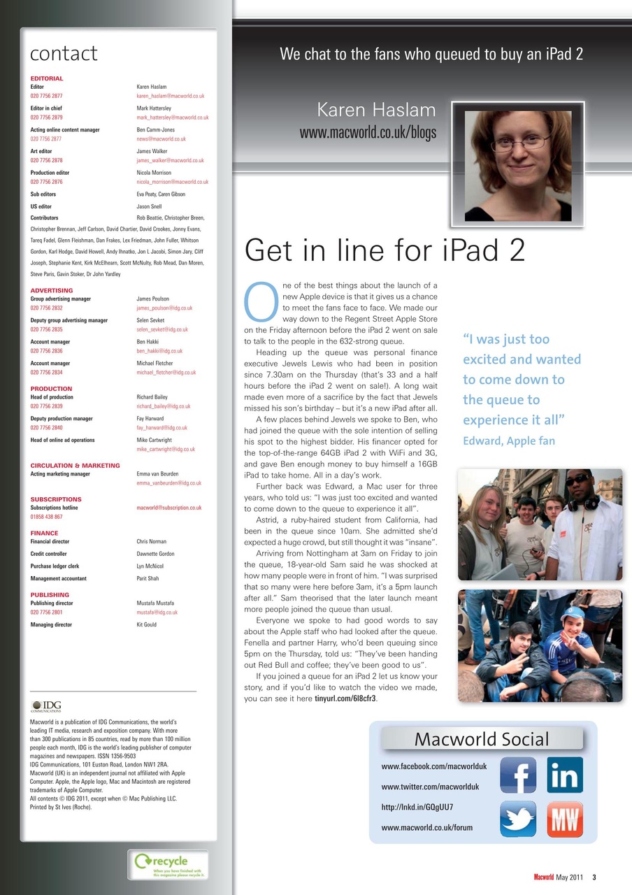 Macworld Preview Pages