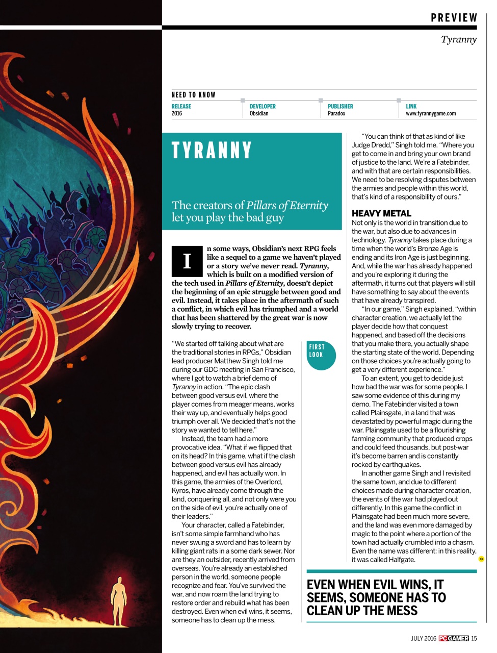 PC Gamer (US Edition) Preview Pages