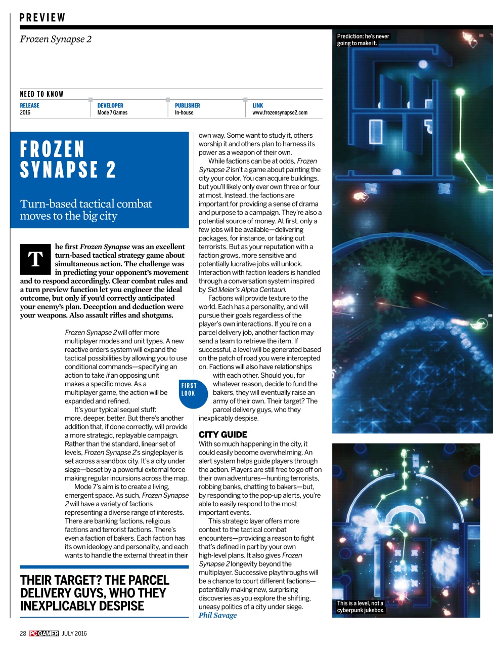 PC Gamer (US Edition) Preview Pages