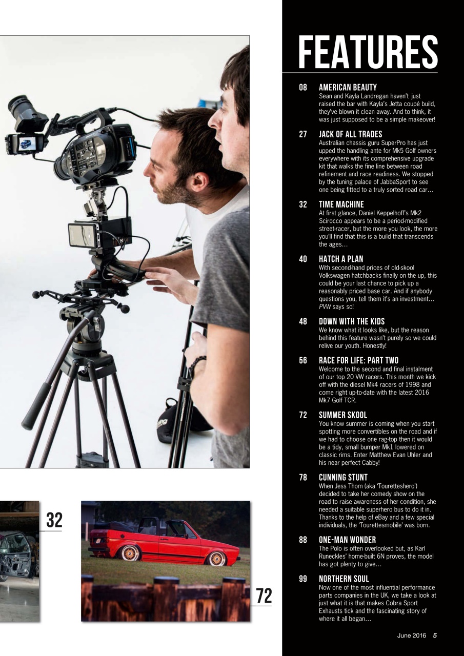 Performance VW Preview Pages