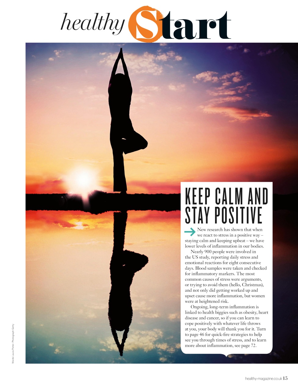 Healthy Magazine Preview Pages