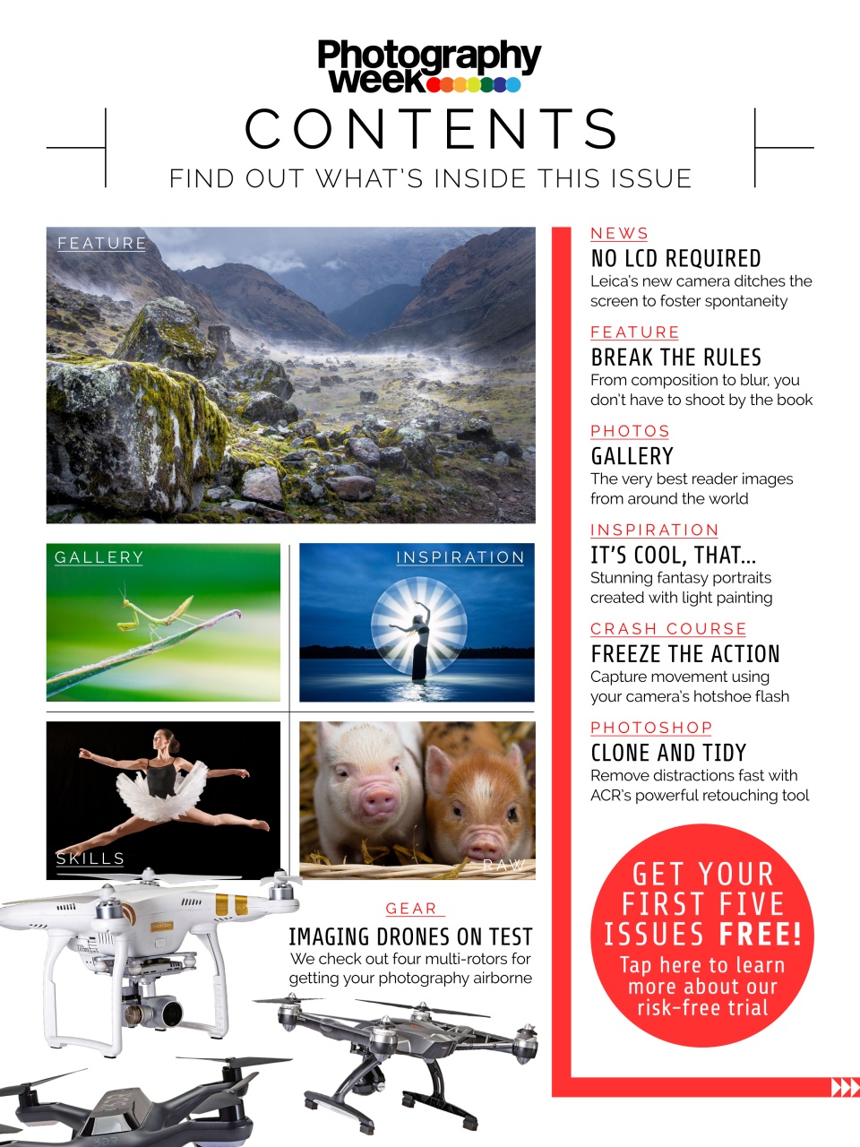 Photography Week Preview Pages